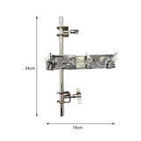 Maxbell Bass Drum Cowbell Holder Clamp Adjustment Hardware Metal Percussion Durable