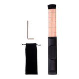 Maxbell Pocket Guitar Chords Trainer Guitar Practice Tool Training 6 Fret Black