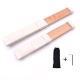 Maxbell Pocket Guitar Chords Trainer Guitar Practice Tool Training White 6 Fret