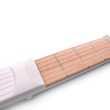 Maxbell Pocket Guitar Chords Trainer Guitar Practice Tool Training White 6 Fret