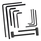 Maxbell 13x Guitar Allen Wrench Set Multifunctional for Bridge Acoustic Guitar Bass