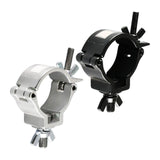 Maxbell Heavy Duty Stage Lighting Mount Clamp Aluminum Alloy for Moving Head Light Argent