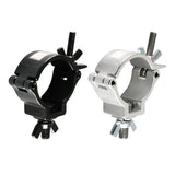 Maxbell Heavy Duty Stage Lighting Mount Clamp Aluminum Alloy for Moving Head Light Argent