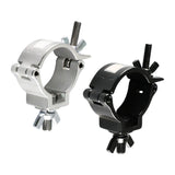 Maxbell Heavy Duty Stage Lighting Mount Clamp Aluminum Alloy for Moving Head Light Argent