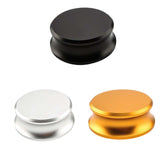 Maxbell Turntable Disc Record Stabilizer Level Record Pad for HiFi Record Player Black