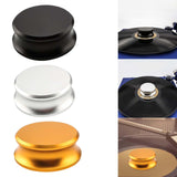 Maxbell Turntable Disc Record Stabilizer Level Record Pad for HiFi Record Player Black