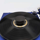 Maxbell Turntable Disc Record Stabilizer Level Record Pad for HiFi Record Player Black