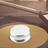 Maxbell Turntable Disc Record Stabilizer Level Record Pad for HiFi Record Player Silver