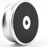 Maxbell Turntable Disc Record Stabilizer Level Record Pad for HiFi Record Player Silver