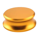 Maxbell Turntable Disc Record Stabilizer Level Record Pad for HiFi Record Player Golden