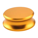 Maxbell Turntable Disc Record Stabilizer Level Record Pad for HiFi Record Player Golden