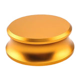 Maxbell Turntable Disc Record Stabilizer Level Record Pad for HiFi Record Player Golden