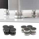 Maxbell HiFi Audio Stand Feet Isolation HiFi Amplifier for Spring Vibration Absorber black