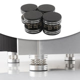 Maxbell HiFi Audio Stand Feet Isolation HiFi Amplifier for Spring Vibration Absorber black