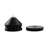 Maxbell Speaker Shock Absorber Feet Audiophile Shockproof Stand Pad for Electronics Black