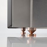 Maxbell Speaker Shock Absorber Feet Audiophile Shockproof Stand Pad for Electronics Golden