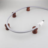 Maxbell 4 Pack Speaker Cable Holder HiFi Audio Shock Absorber Shockproof Foot Pads