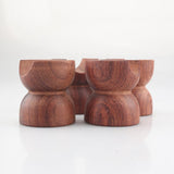 Maxbell 4 Pack Speaker Cable Holder HiFi Audio Shock Absorber Shockproof Foot Pads