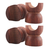 Maxbell 4 Pack Speaker Cable Holder HiFi Audio Shock Absorber Shockproof Foot Pads