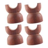 Maxbell 4 Pack Speaker Cable Holder HiFi Audio Shock Absorber Shockproof Foot Pads