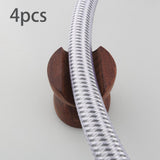 Maxbell 4 Pack Speaker Cable Holder HiFi Audio Shock Absorber Shockproof Foot Pads