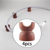 Maxbell 4 Pack Speaker Cable Holder HiFi Audio Shock Absorber Shockproof Foot Pads