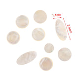 Maxbell 9Pcs Sax Finger Buttons Exquisite Replacement Parts for Alto Tenor Soprano C