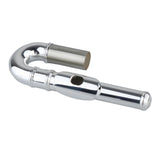 Maxbell Curved Head Flute Head Joint Accessory for Orchestra Band Replacement Part