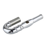 Maxbell Curved Head Flute Head Joint Accessory for Orchestra Band Replacement Part