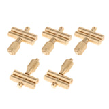 Maxbell 5 Pieces Professional Saxophone Neck Screw Portable for Woodwind Instrument
