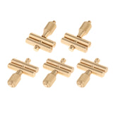 Maxbell 5 Pieces Professional Saxophone Neck Screw Portable for Woodwind Instrument