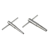 Maxbell Ratchet Tap Wrench Steel Tapping Ratchet Hand Tool for Trombone Trumpet 1.3cm