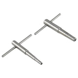 Maxbell Ratchet Tap Wrench Steel Tapping Ratchet Hand Tool for Trombone Trumpet 1.3cm