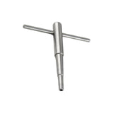 Maxbell Ratchet Tap Wrench Steel Tapping Ratchet Hand Tool for Trombone Trumpet 1cm