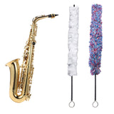 Maxbell Flute Clarinet Cotton Cleaning Brush Durable Music Instrument Parts Portable Multicolour