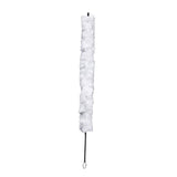 Maxbell Flute Clarinet Cotton Cleaning Brush Durable Music Instrument Parts Portable white