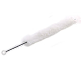 Maxbell Flute Clarinet Cotton Cleaning Brush Durable Music Instrument Parts Portable white