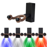 Maxbell LED Guitar Hanger Bracket for Acoustic Guitar String Instruments Mandolin Blue Light