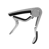 Maxbell Universal Guitar Capo Aluminum Alloy for Fretboard Mandolin Accessories Argent