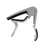 Maxbell Universal Guitar Capo Aluminum Alloy for Fretboard Mandolin Accessories Argent