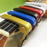 Maxbell Universal Guitar Capo Aluminum Alloy for Fretboard Mandolin Accessories Argent