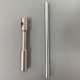 Maxbell Ratchet Tap Wrench Steel T Handle for Trumpet Brass Instrument Mouthpiece Tuning Wrench