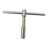 Maxbell Ratchet Tap Wrench Steel T Handle for Trumpet Brass Instrument Mouthpiece Tuning Wrench