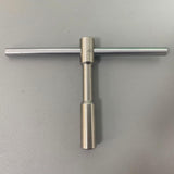 Maxbell Ratchet Tap Wrench Steel T Handle for Trumpet Brass Instrument Mouthpiece Tuning Wrench