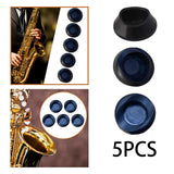 Maxbell 5 Pieces Saxophone Thumb Rest Button Cover for Saxophone Instrument Accs Alto