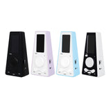 Maxbell Digital Metronome LCD Display Screen High Accuracy for Instrument Ukulele Amaranth