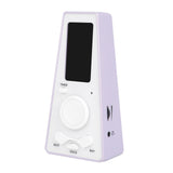 Maxbell Digital Metronome LCD Display Screen High Accuracy for Instrument Ukulele Amaranth