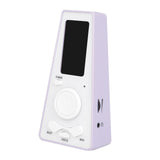 Maxbell Digital Metronome LCD Display Screen High Accuracy for Instrument Ukulele Amaranth