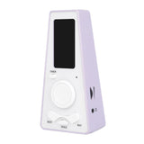 Maxbell Digital Metronome LCD Display Screen High Accuracy for Instrument Ukulele Amaranth