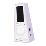 Maxbell Digital Metronome LCD Display Screen High Accuracy for Instrument Ukulele Amaranth